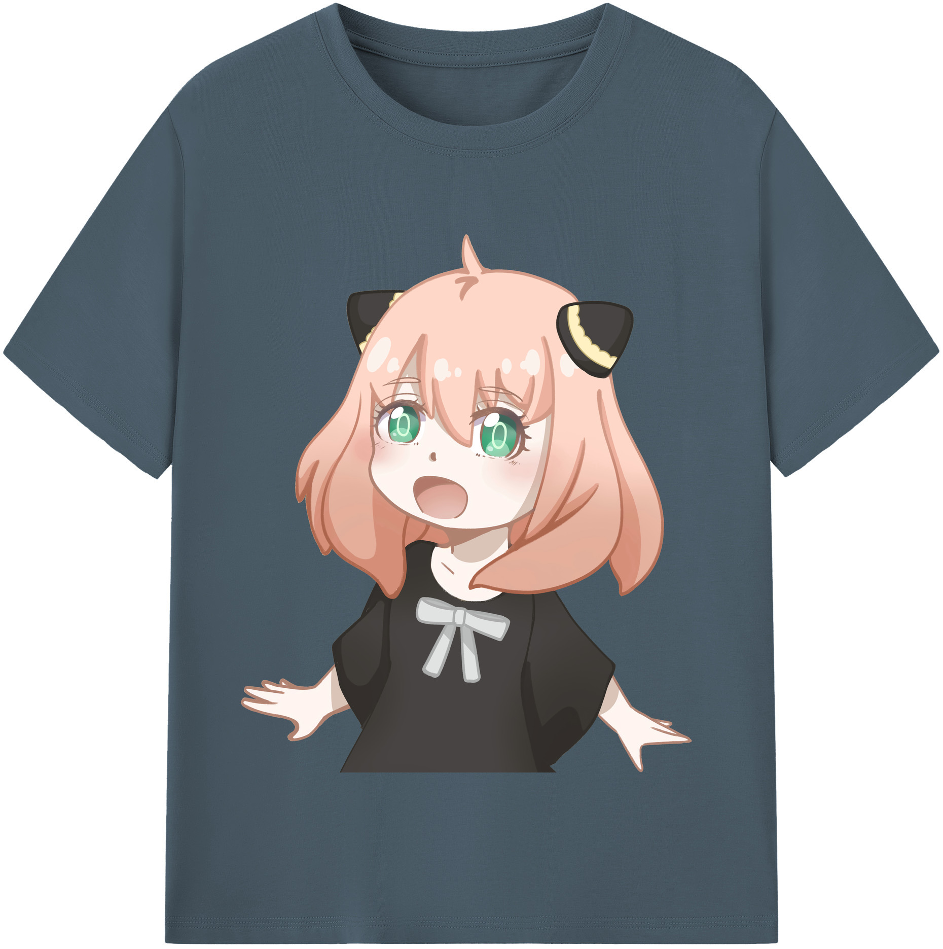 （画像用） SPY×FAMILY间谍家家酒 綿100％半袖Tシャツ（フロントプリント）